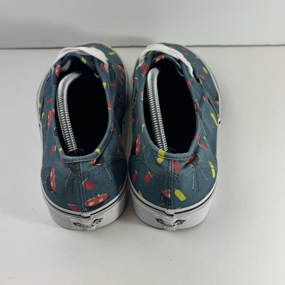 Vans Authentic Cook Out Pool Vibes Mens Size 11.5 Blue Sneakers - Picture 4 of 8